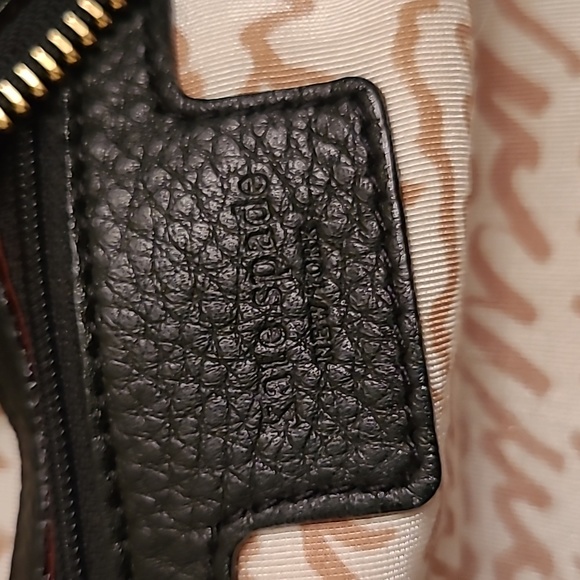 Kate Spade♠️New York Large Black Pebbled Leather Macdougal Alley Stevie Satchel - Picture 4 of 16